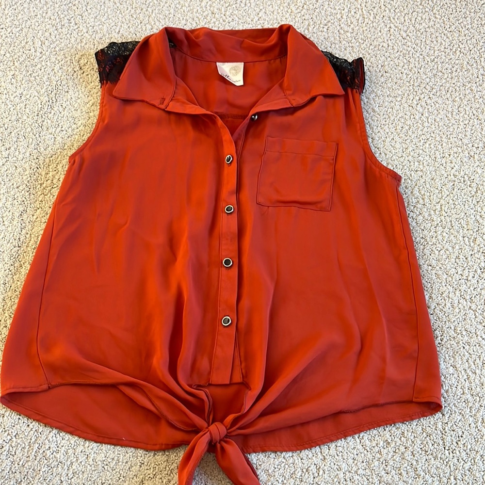 Burnt orange top